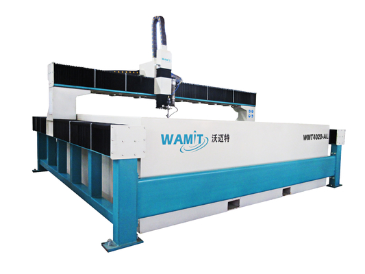 WMT300 4020-AL Abrasive Waterjet Cutter 200mm Stainless Steel 300mm aluminum Cutting Machine