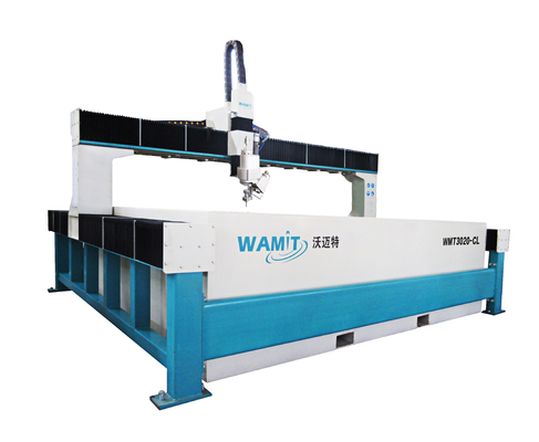 WMT300 3020-CL 220V 380V 440V 200MM Steel Alloy Aluminum Copper 5 Axis Cnc Waterjet Cutter