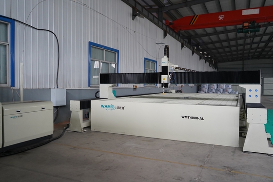 WMT4080-AL Three Axis High Accuracy 4*8m 420 Mpa Stainless Steel Metal CNC Cutting Water Jet Cutter Machine
