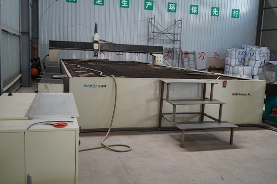 WMT4080-AL Three Axis High Accuracy 4*8m 420 Mpa Stainless Steel Metal CNC Cutting Water Jet Cutter Machine