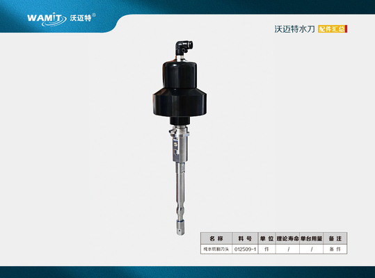 012509-1 H2O Jet 301007-10 Replacement Waterjet Cutting Machine Parts Pure Water Cutting Head
