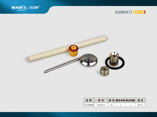 010200-1 Pressure Water Jet Cutting Equipment Parts FLOW On/off Valve Repair Kit Waterjet Cutter Spare Parts Replacement