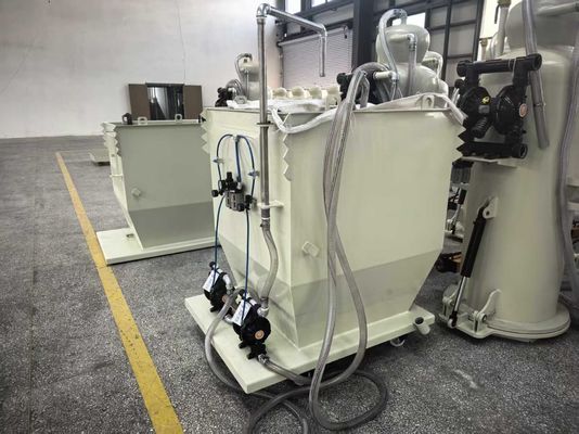 WAMIT Newest Automatic garnet sand removing system For Water Jet Cutting Machine