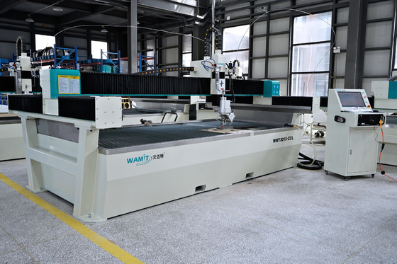 WMT3015-ZCL Stone Marble Tile Granite CNC Cutting High Pressure Water Jet Cutting Machine with 220v/380v/415V Power