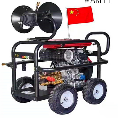 Concrete Cleaning 350mpa High Pressure Water Blasting Machine / Cold Water Pressure Cleaner