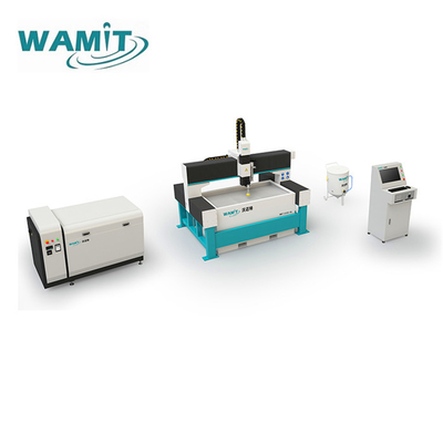 1500*1500mm 15KW UPVC 5 Axis Water Jet Cutter Machine Adopt Industrial PC