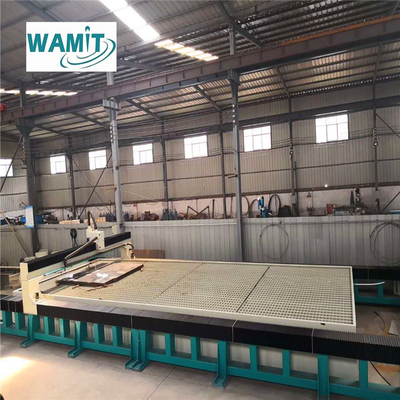 4000*10000mm Table 3 AXIS CNC Water Jet Cutter With 420Mpa  Intensifier Pump