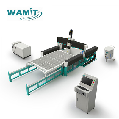 Three Axis 2500*1500Mm Water Jet Cutter Machine With 60000Psi Direct Drive Pump