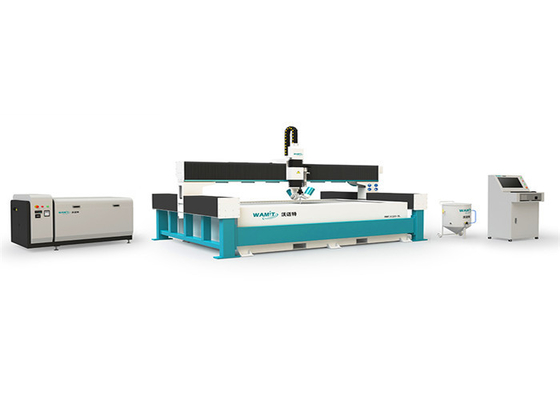 Factory 3000 * 2000 mm  CNC  laminated  20 mm Glass Mirror Water Jet Cutting Machine water jet cutter