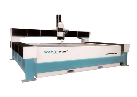 3 AXIS 1500 * 2500 mm water jet cutting machine with 60000 Psi direct drive pump water jet cutter