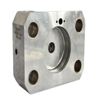 019683-1 Flow Style Waterjet Parts 87K Intensifier End Bell Assembly Right Hand waterjet pump parts