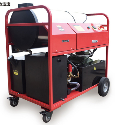 380v 11kw 350Bar Electric Hot Water Power Washer / Diesel Hot Water Pressure Cleaner