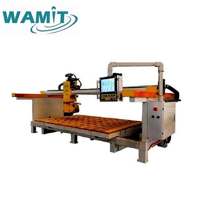 Countertop 100MM Marble Stone Cutting Machine 5 Axis Cnc Bridge Saw