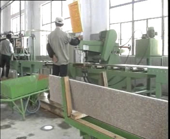 Automatic Marble Granite Cutting Machine 11KW With 600mm Slab Width